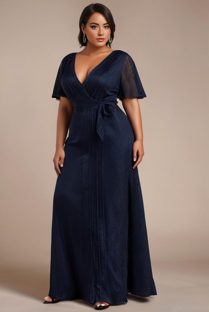 plus size floor length formal evening gowns for weddings 119158