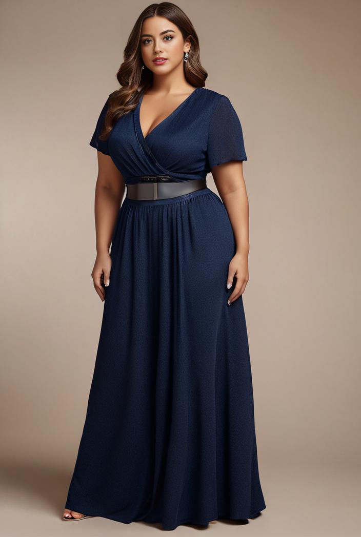 plus size floor length formal evening gowns for weddings 119159