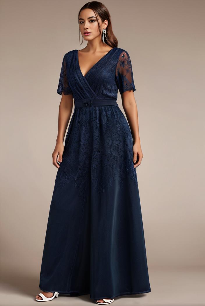 plus size floor length formal evening gowns for weddings 119160