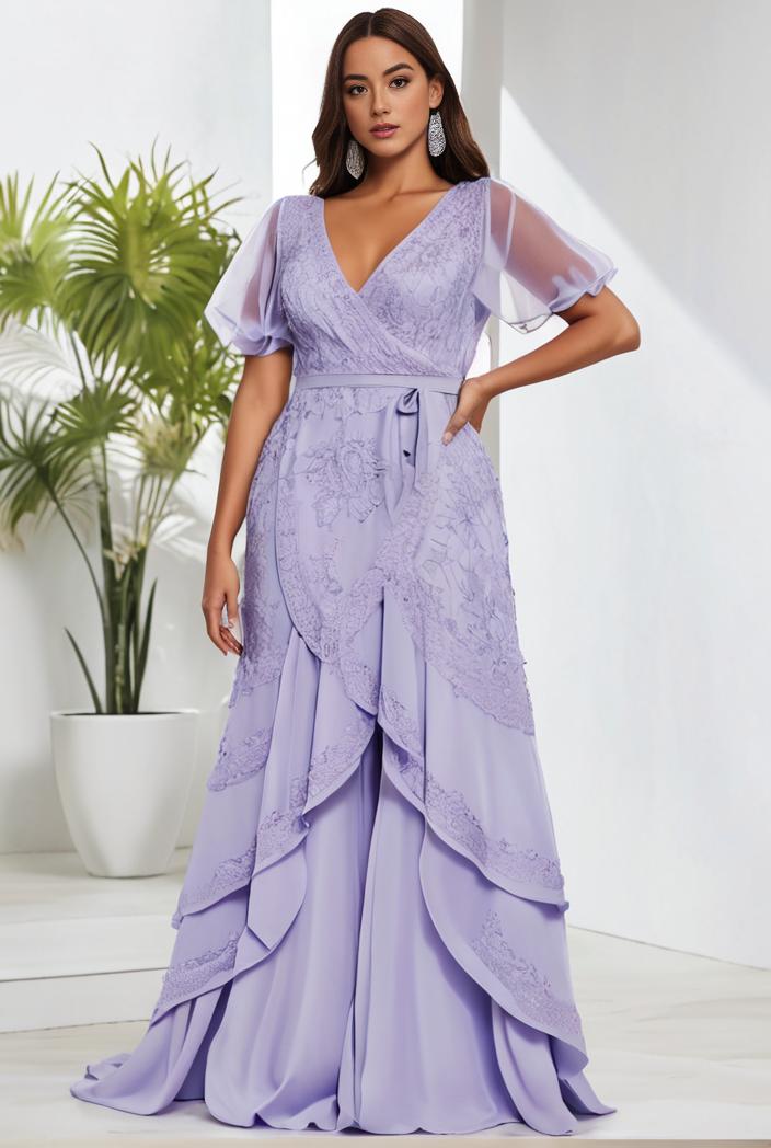 plus size floor length formal evening gowns for weddings 119168
