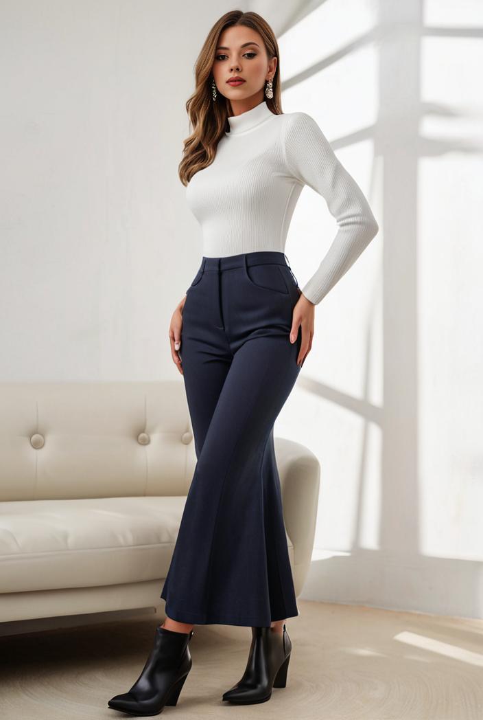 mermaid denim skirt with slant pockets stretch high waist women s denim midi skirt 102822