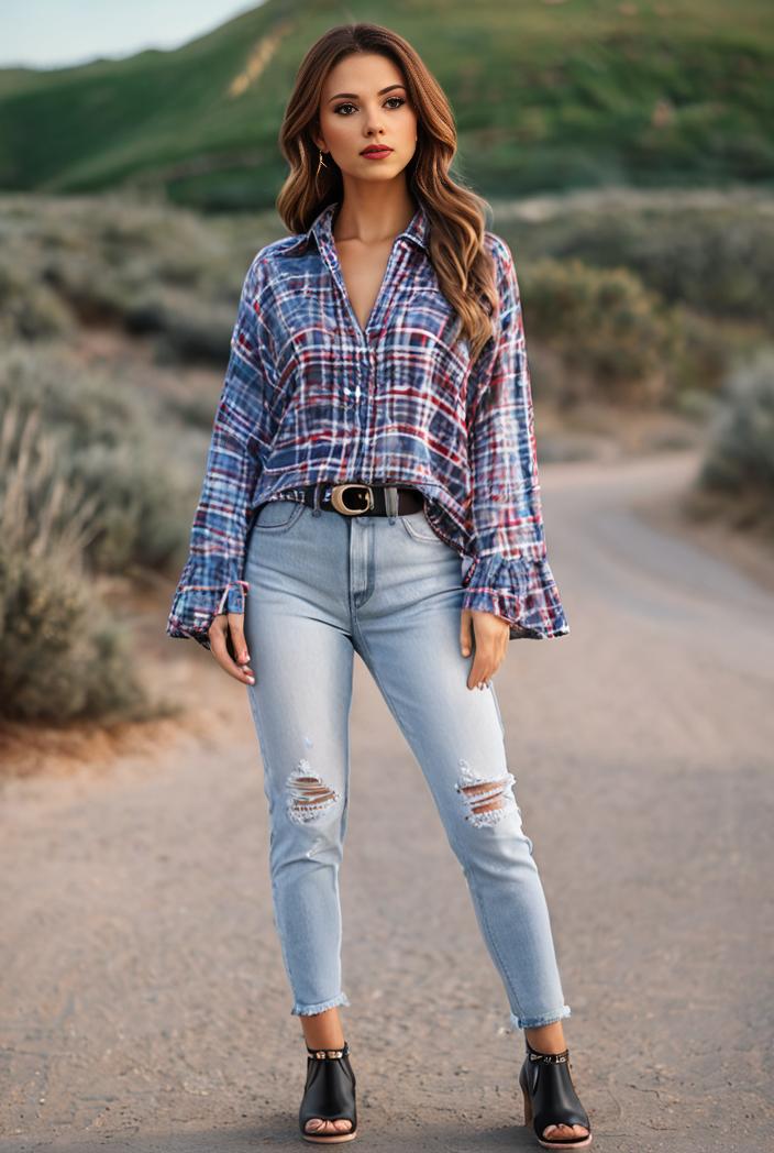 ripped light blue skinny jeans with frayed distressed legs 105606