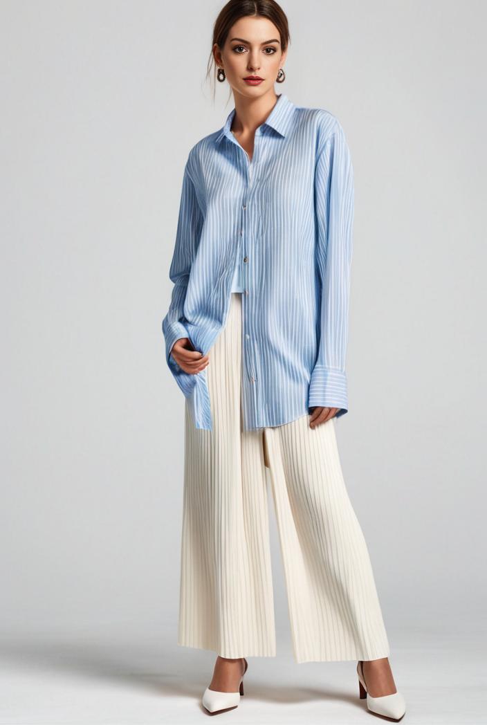 pleated high waist commuting temperament maxi dress 110260