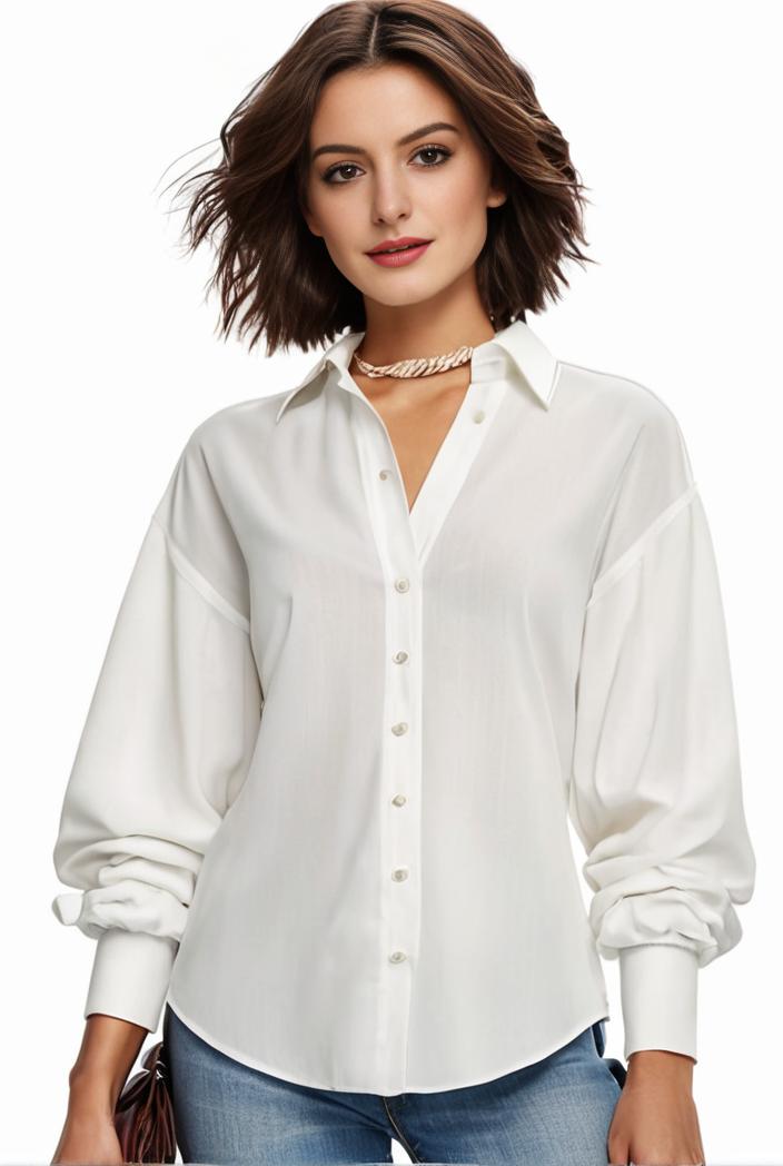 plus size casual blouse women s plus solid button up lantern sleeve turn down collar nipped waist blouse 111197