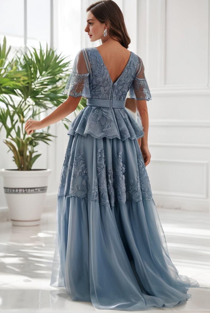 plus size floor length formal evening gowns for weddings 111674