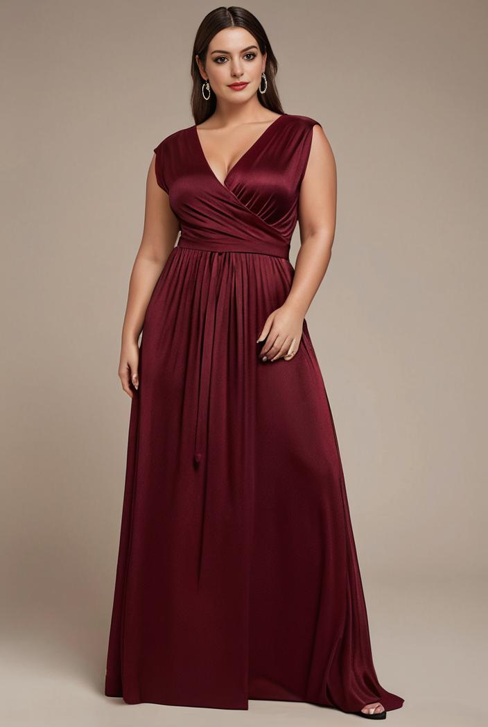 plus size floor length formal evening gowns for weddings 111679