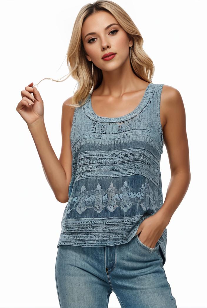 plus size boho tank top women s plus paisley print square neck medium stretch ruched tank top 100261