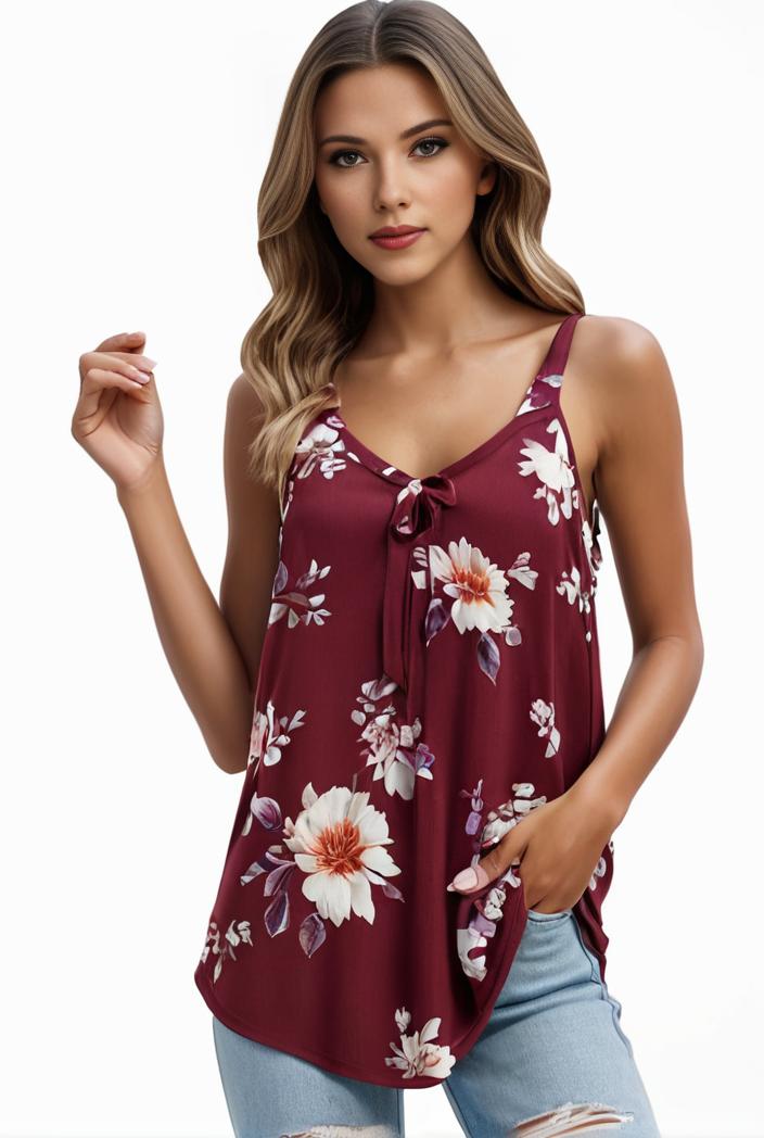 plus size boho tank top women s plus paisley print square neck medium stretch ruched tank top 100291