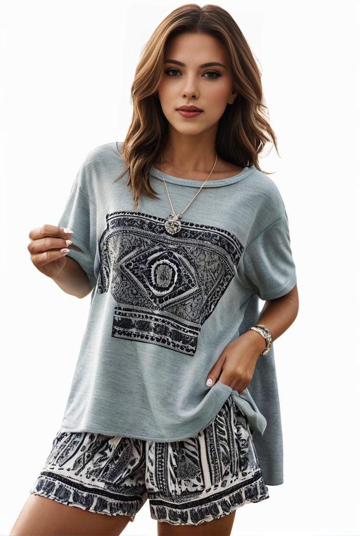 plus size casual pajama two piece set women s plus leopard heart print short sleeve tee shorts pajama 2 piece set 100559