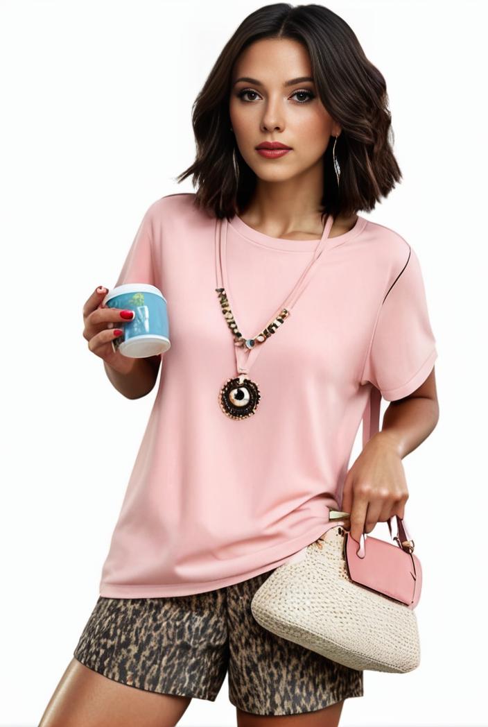 plus size casual pajama two piece set women s plus leopard heart print short sleeve tee shorts pajama 2 piece set 100572