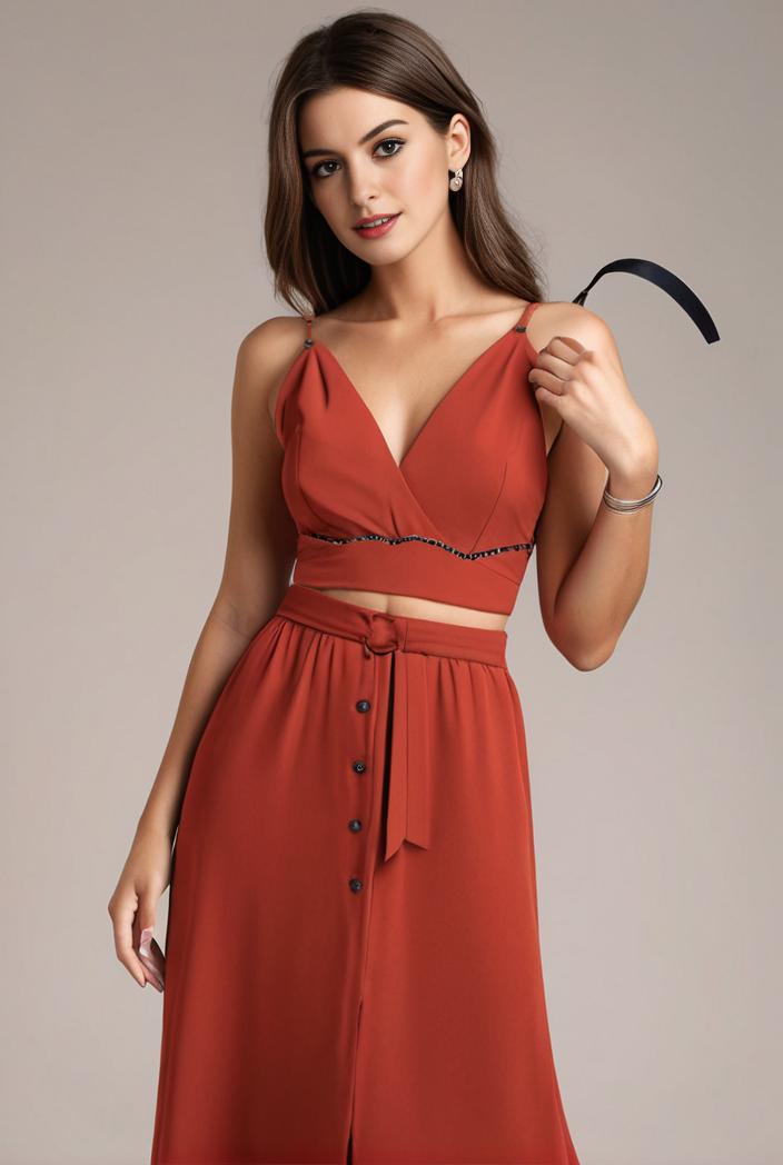 convertible chiffon lace open back spaghetti straps bridesmaid dress 122346