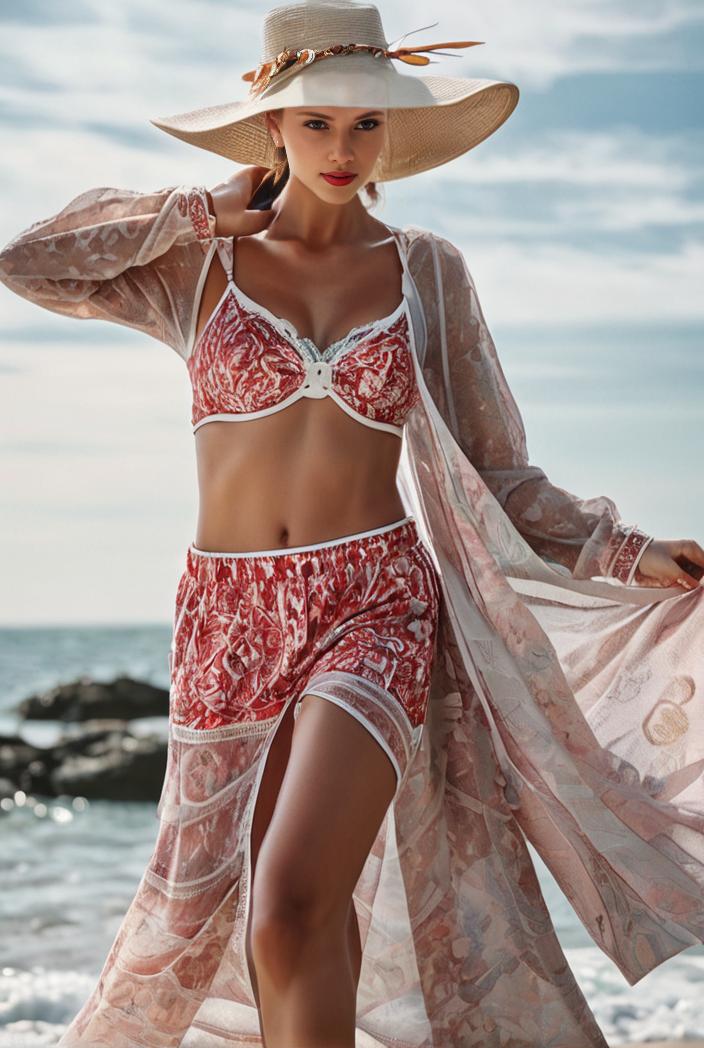 3 pieces sexy print bikini women high waist swimsuit cover up swimwear female lady bathing suit swimming summer beachwear 118402