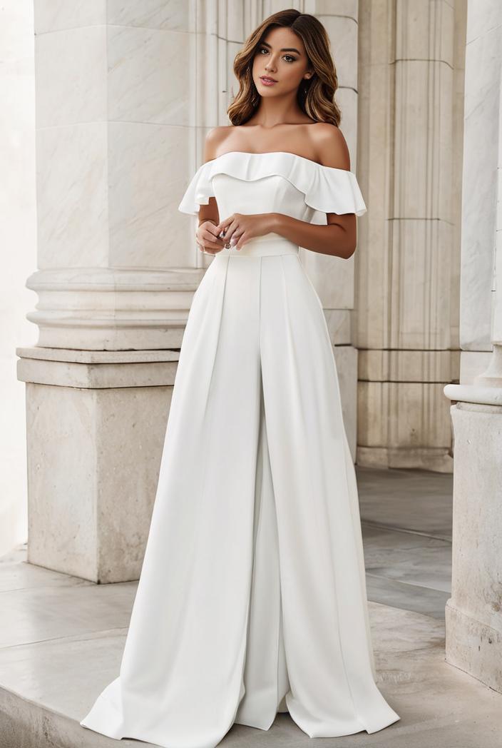 off shoulder spaghetti strap a line maternity dress 136026