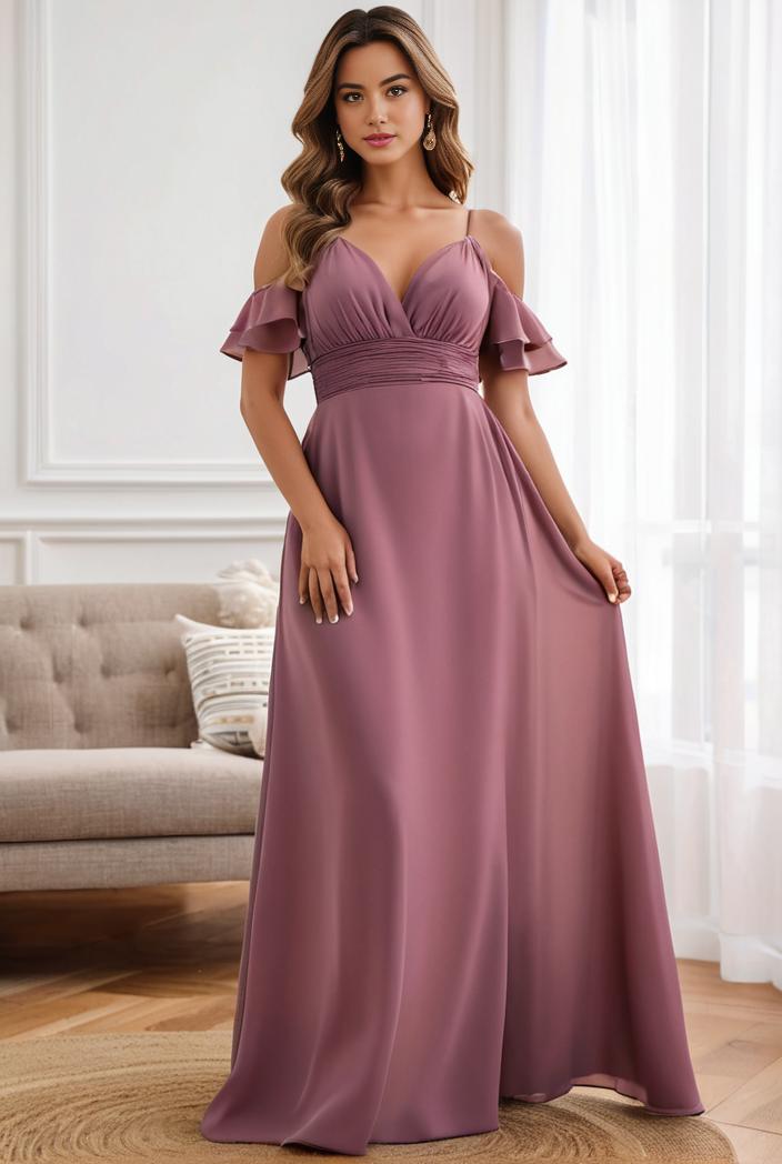 off shoulder spaghetti strap a line maternity dress 136083