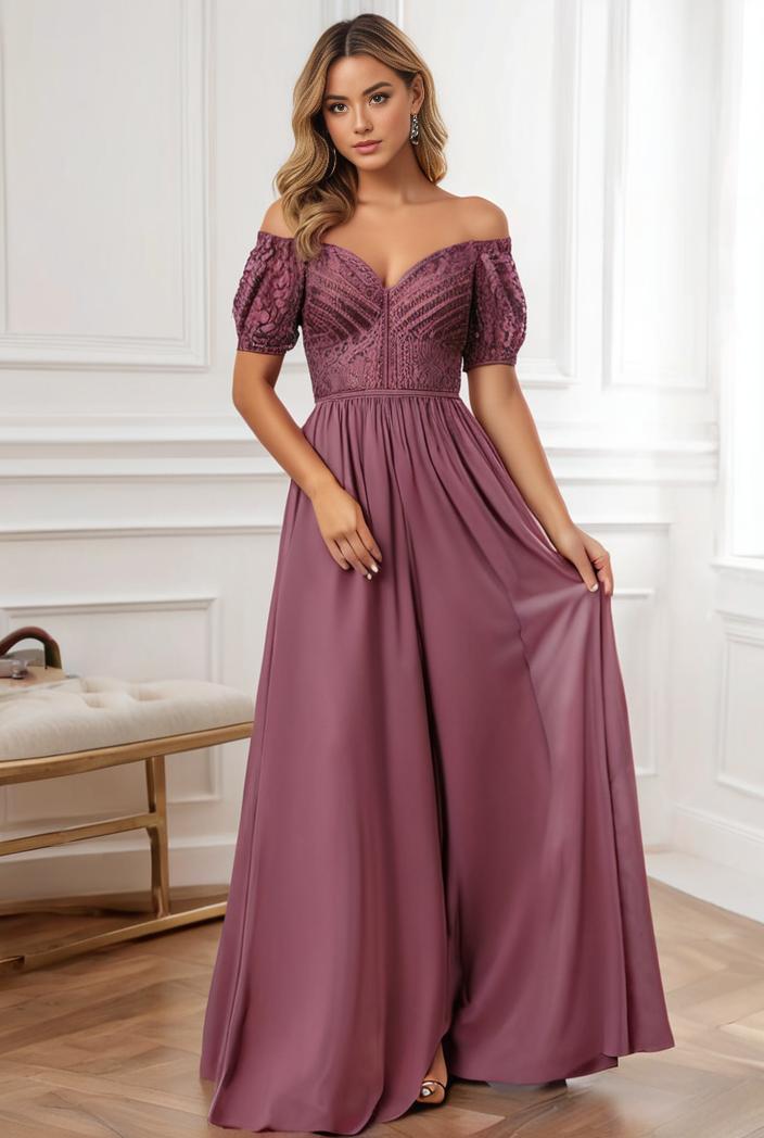 off shoulder spaghetti strap a line maternity dress 136085