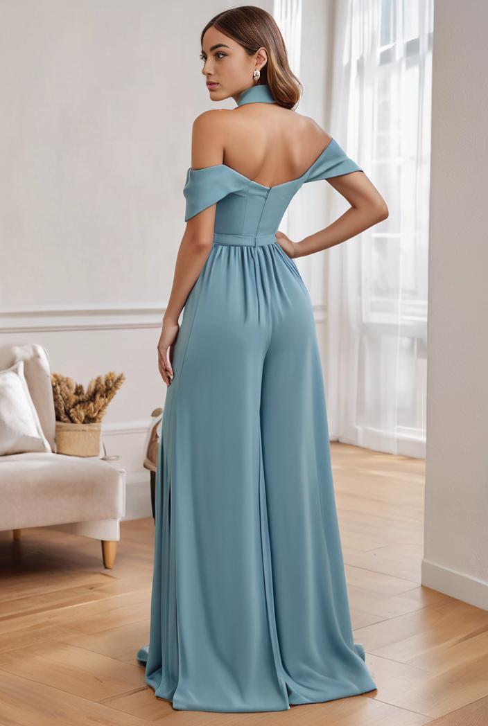 off shoulder spaghetti strap a line maternity dress 136100