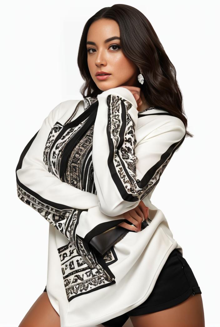 plus size casual sweatshirt women s plus graphic letter print long sleeve round neck slight stretch sweatshirt 137437