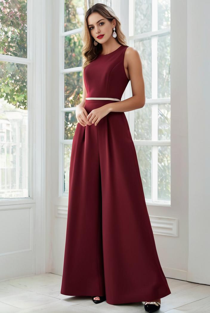 flowy chiffon one shoulder with three straps bridesmaid dress 126805