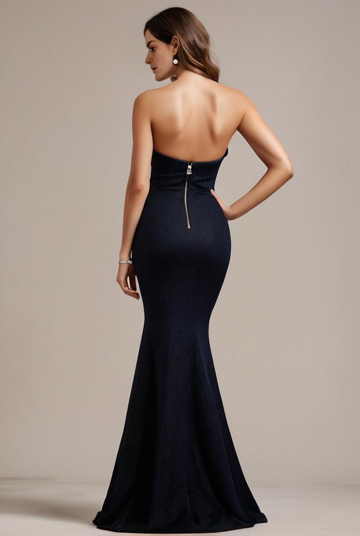 glitter spaghetti strap u veck open back bodycon stretchy evening dress 127026