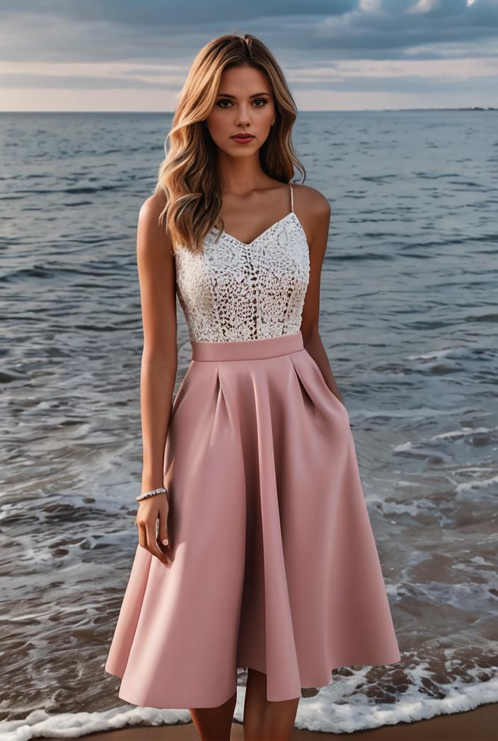 short lace halter neck backless chiffon homecoming dress 110400