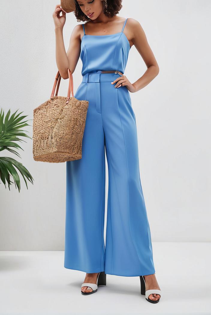 boho sleeveless long jumpsuit with pockets women s casual baggy overall 135951