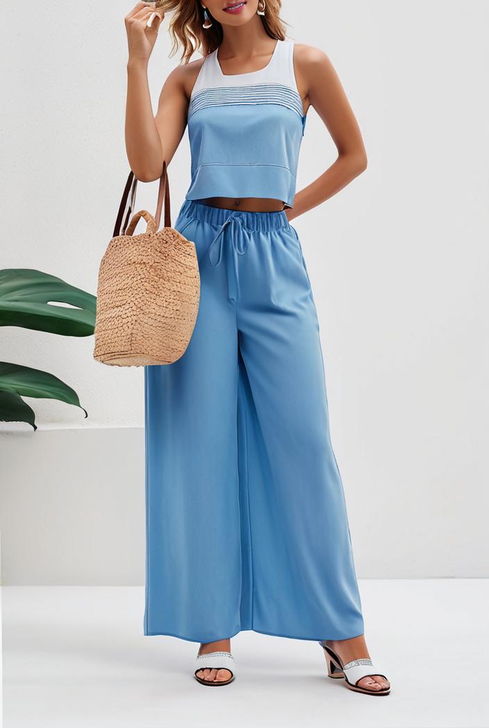 boho sleeveless long jumpsuit with pockets women s casual baggy overall 135952