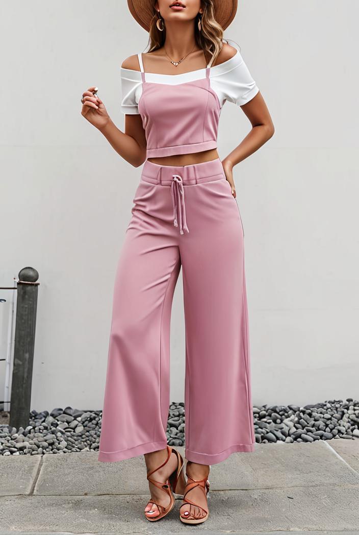 boho sleeveless long jumpsuit with pockets women s casual baggy overall 135970