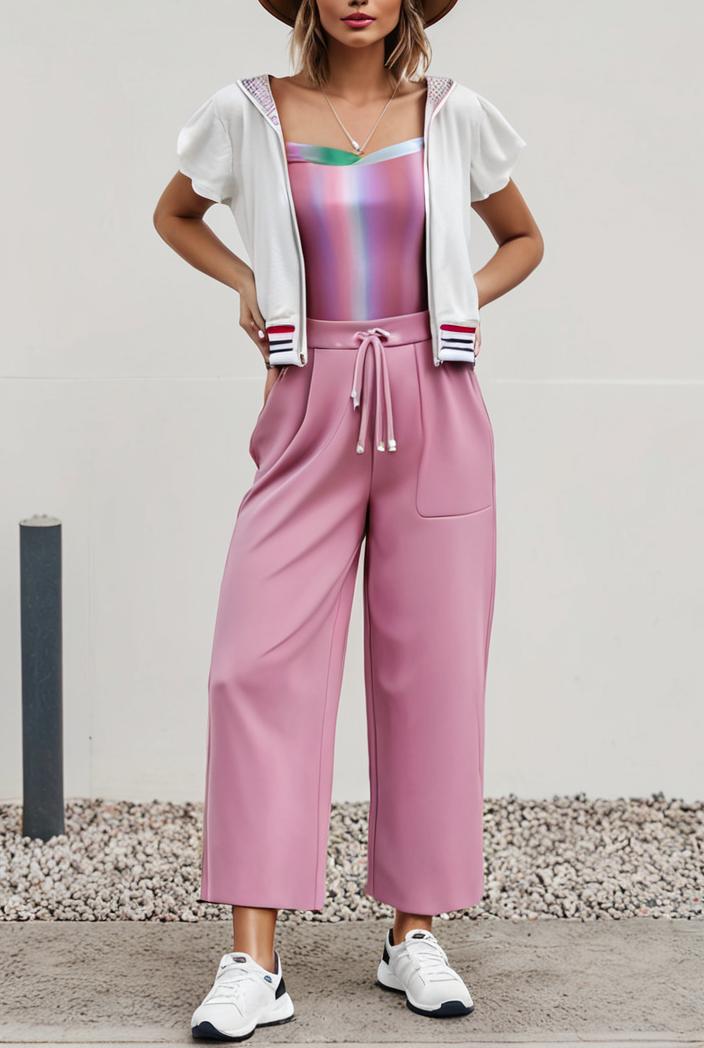 boho sleeveless long jumpsuit with pockets women s casual baggy overall 135973