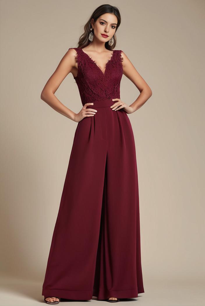 elegant chiffon maxi evening dress with lace cap sleeve 142783