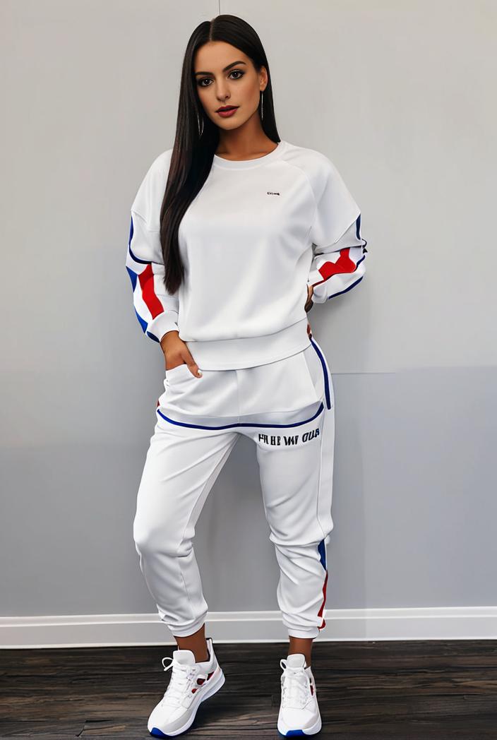 casual drawstring pants and hoodie combo set for women 141876