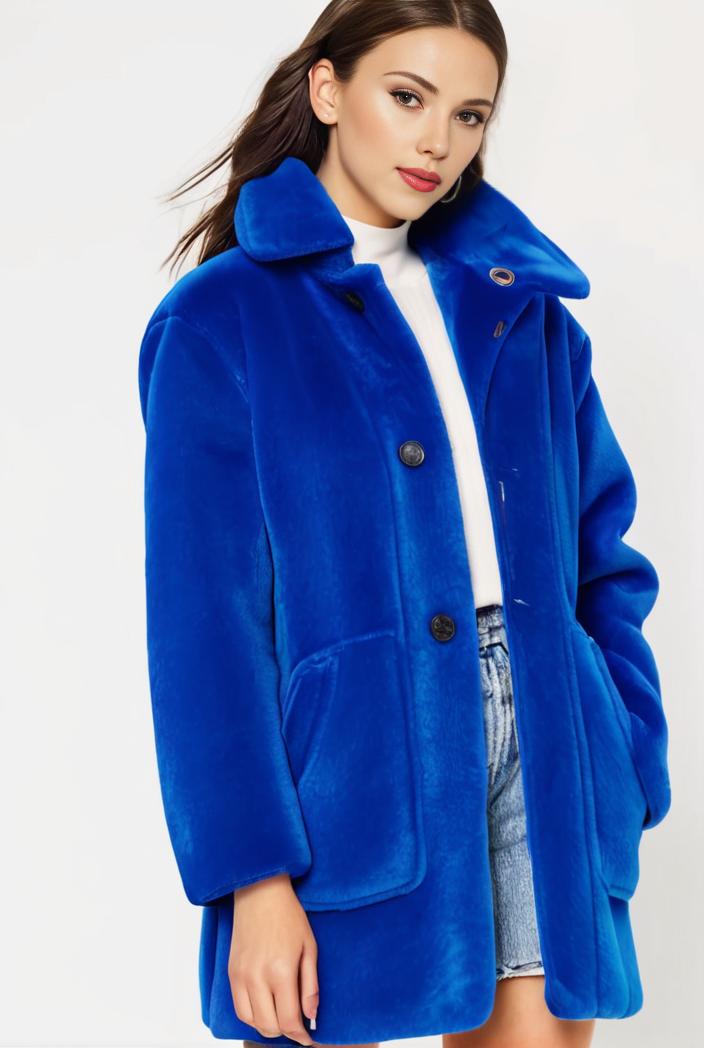 cozy winter teddy coat for women 128132