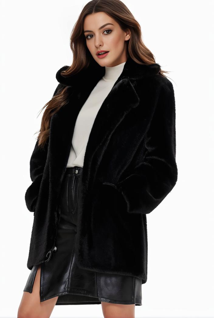 cozy winter teddy coat for women 145623