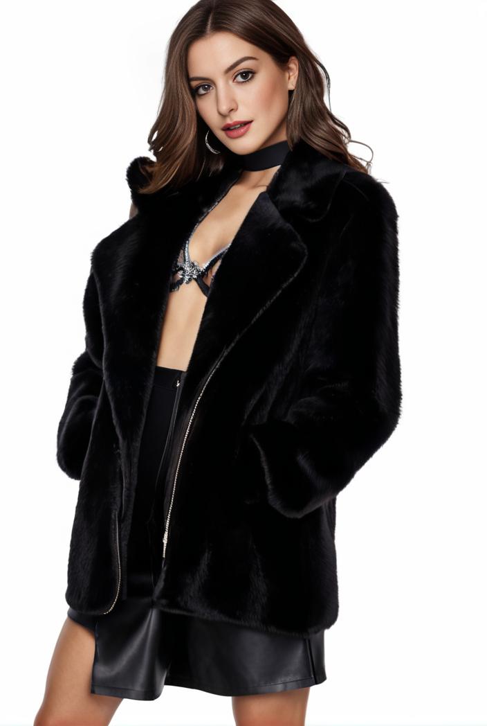 cozy winter teddy coat for women 145626