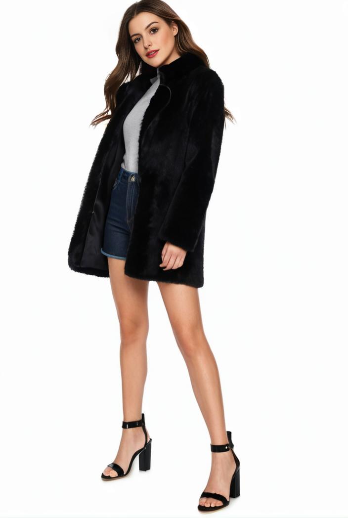 cozy winter teddy coat for women 145666