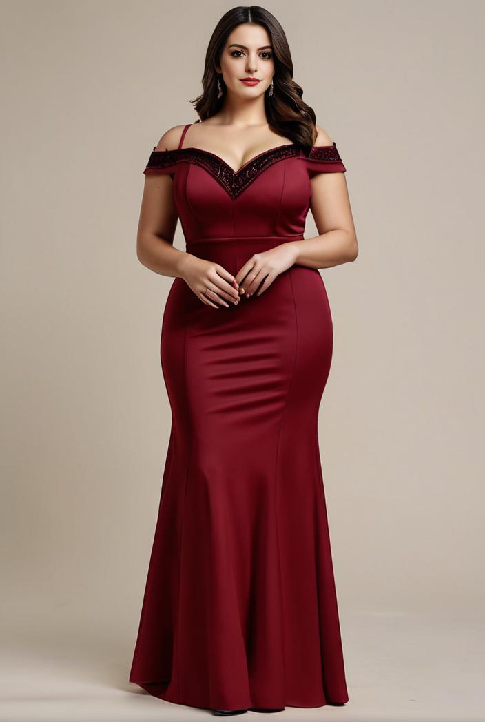 stylish plus size bodycon deep v neck sequin evening dress 116414