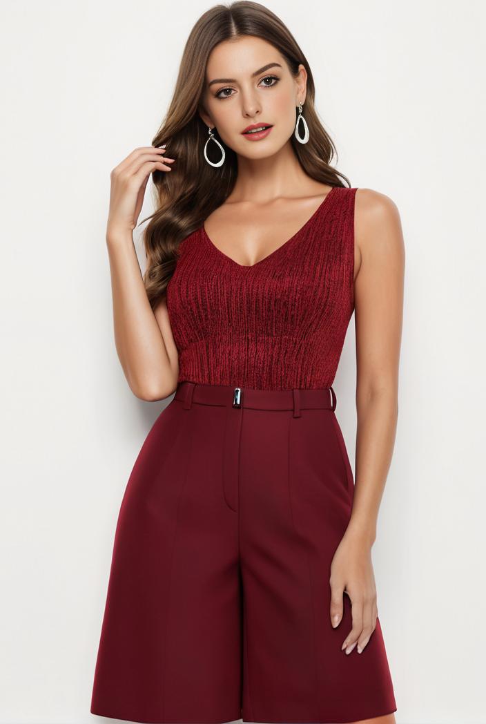 deep v neck lace chiffon bridesmaid dress with asymmetrical hem 120350