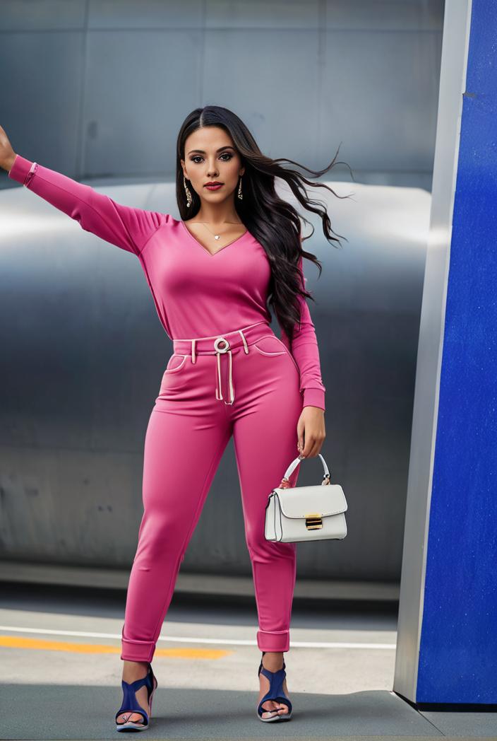 solid long sleeve hooded zipper jacket drawstring pants sports set 107621