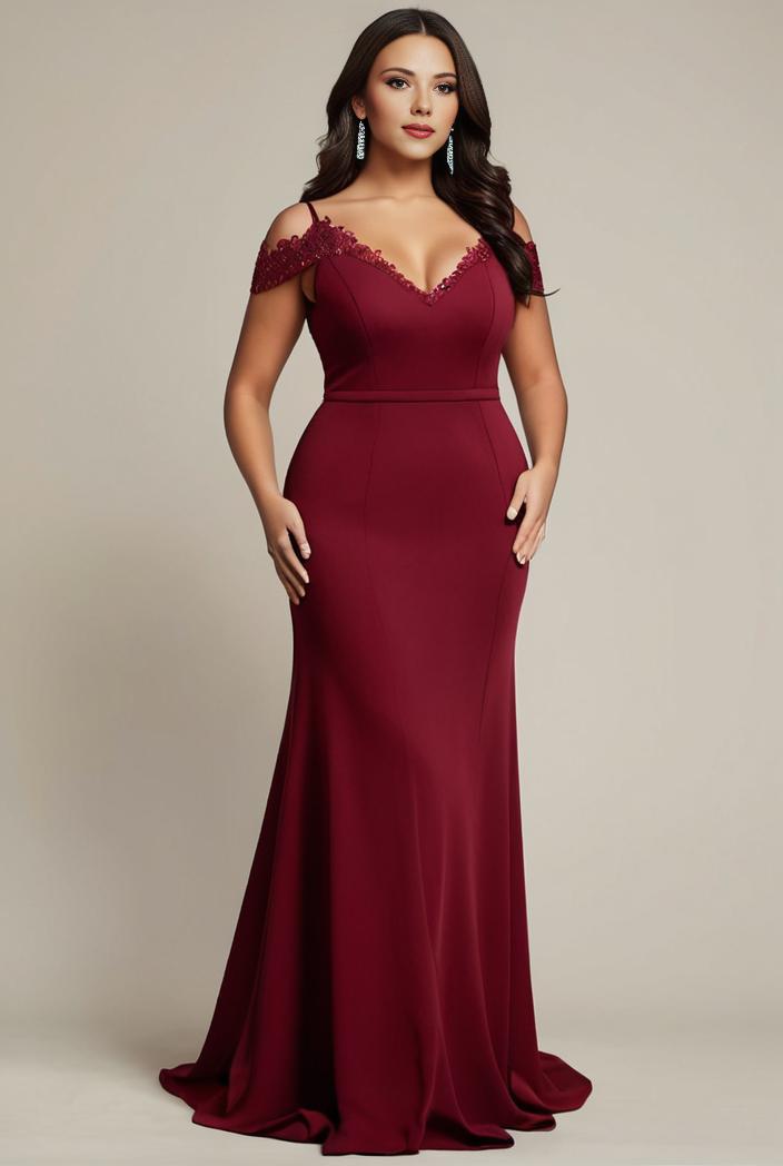 stylish plus size bodycon deep v neck sequin evening dress 109134