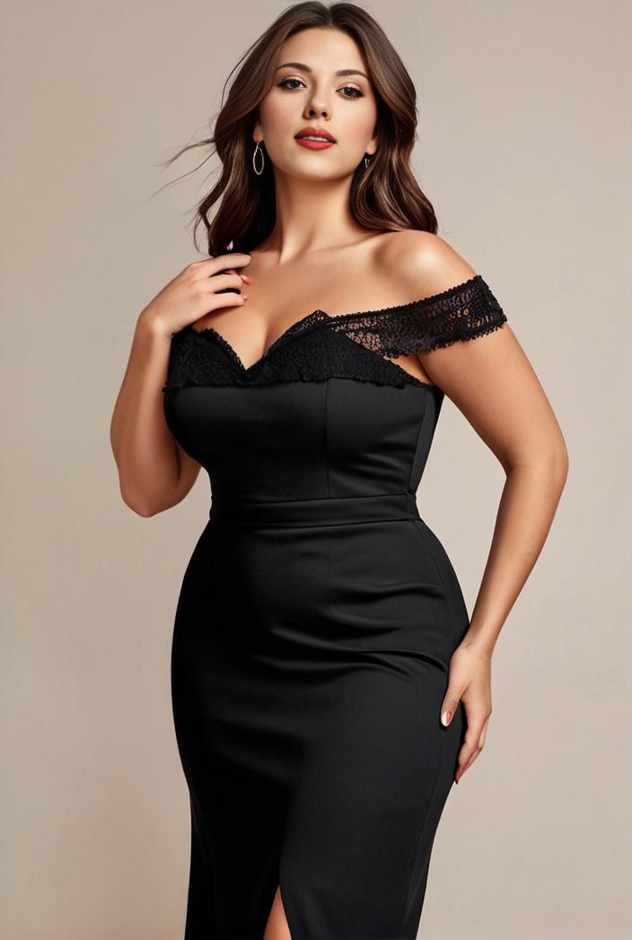 stylish plus size bodycon deep v neck sequin evening dress 109158