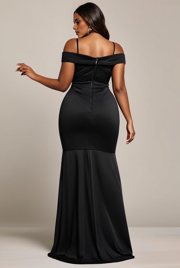 stylish plus size bodycon deep v neck sequin evening dress 109191