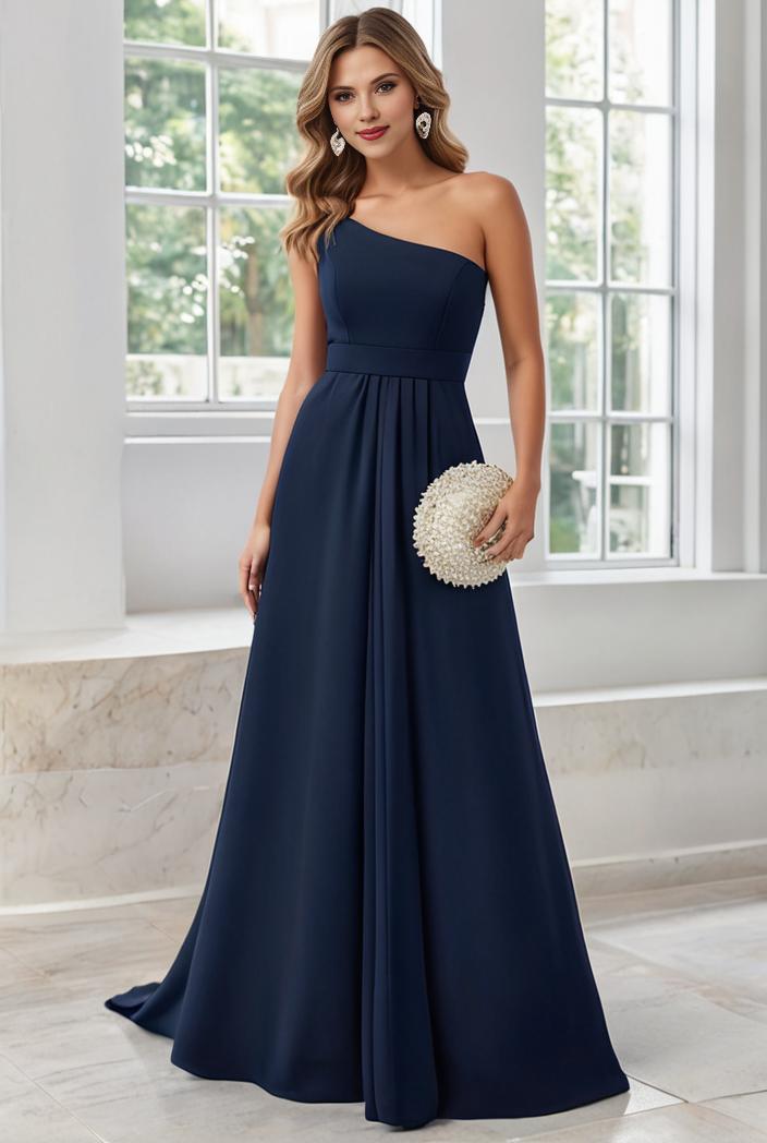 convertible chiffon lace open back spaghetti straps bridesmaid dress 121692