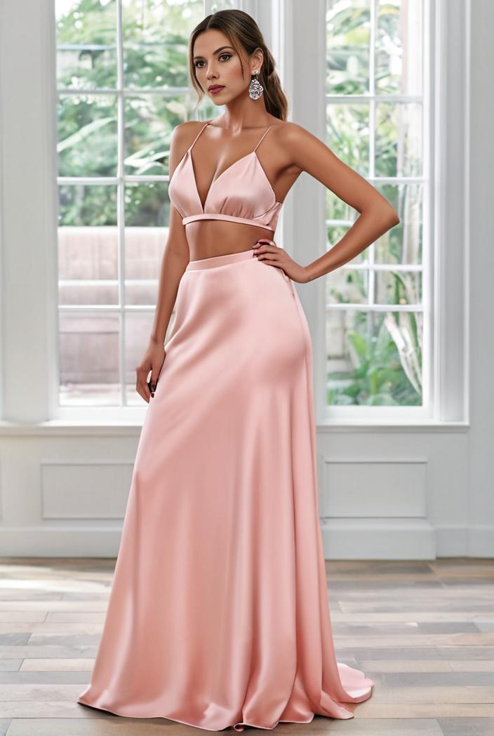 convertible chiffon lace open back spaghetti straps bridesmaid dress 121715