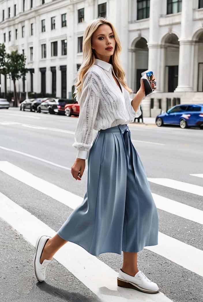 elegant one size women s pleated swing skirts 127220