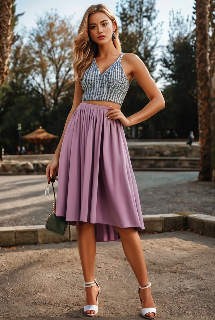 deep v neck lace chiffon bridesmaid dress with asymmetrical hem 137127