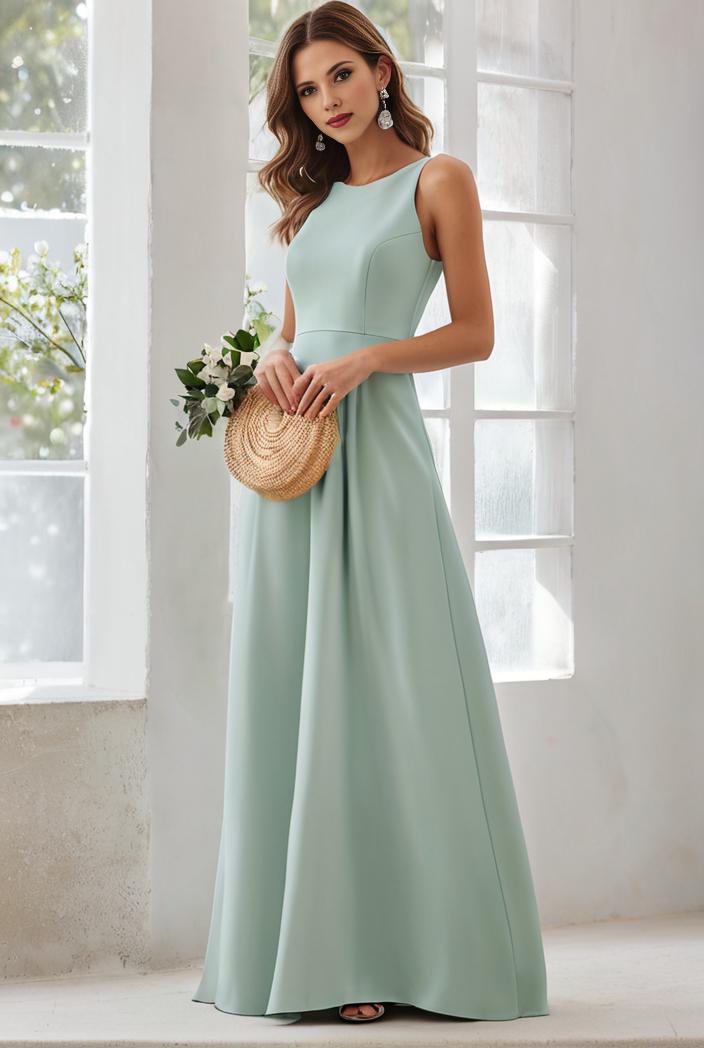 flowy chiffon one shoulder with three straps bridesmaid dress 131708