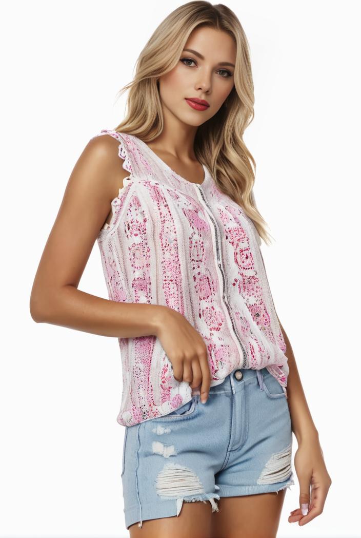 plus size boho tank top women s plus paisley print square neck medium stretch ruched tank top 138036