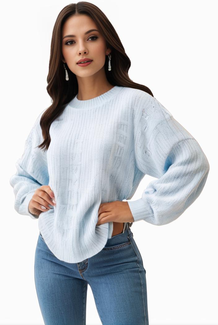 plus size casual sweatshirt women s plus solid waffle pattern long sleeve round neck sweatshirt 138604
