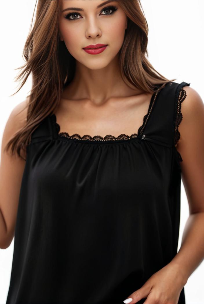 plus size casual tank top women s plus solid square neck slight stretch pleated tank top 138845