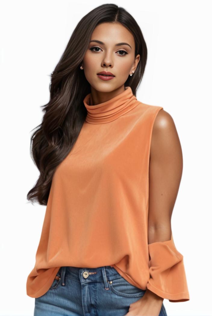 plus size elegant tank top women s plus solid halter neck tie back ruched tank top 140134