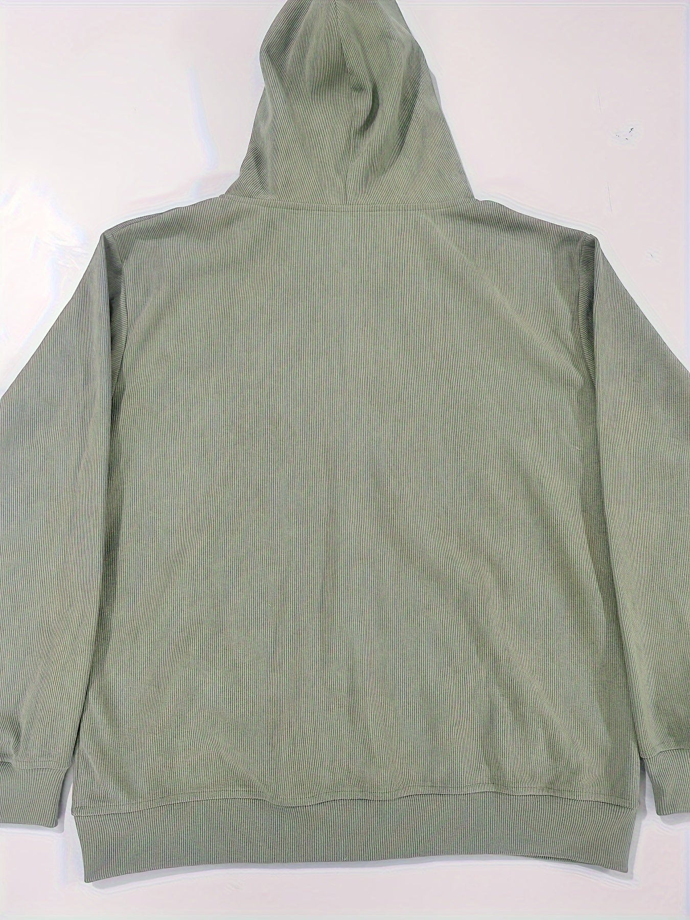 Stylish Zip Up Drawstring Letter Print Slant Pockets Hoodie